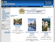 Tablet Screenshot of christophershop.org